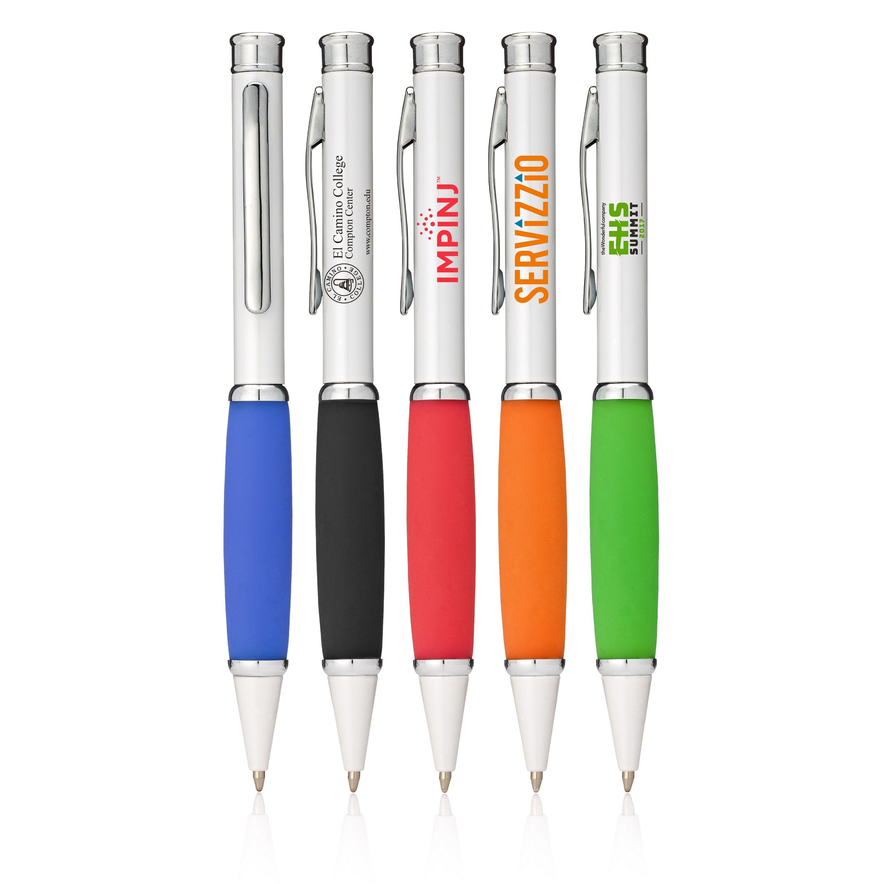 The Pearl Ballpoint Pen With Gripper - 5 3/8" L x 12mm Diameter